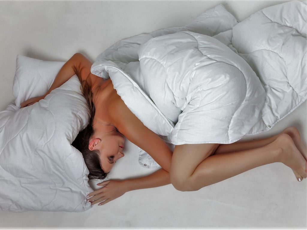 Sonno - donna che dorme