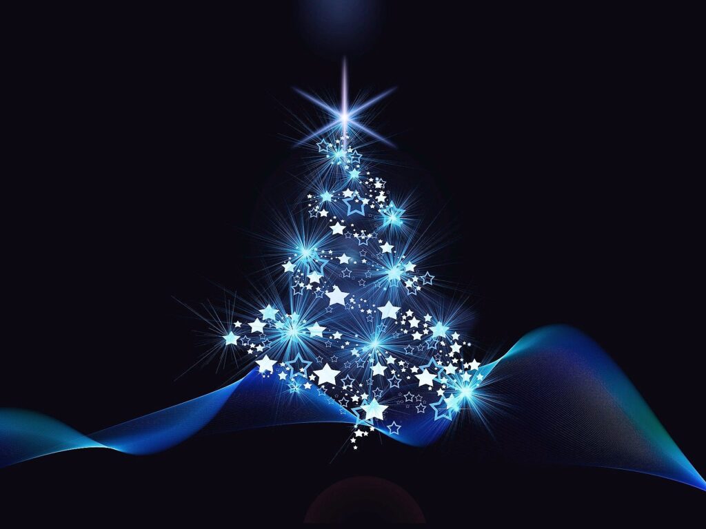 Christmas Blue - Albero blu