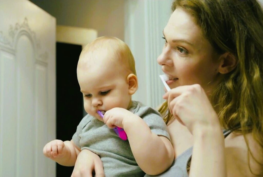 E' giusto: Mamma e bimbo