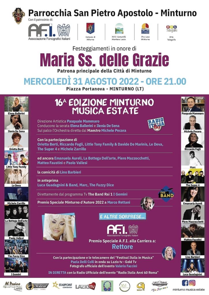 Minturno Musica Estate: locandina