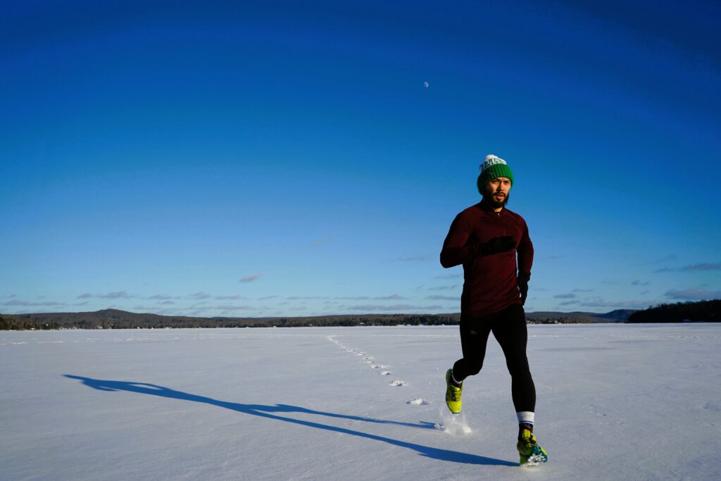 La corsa: Con la neve si può correre