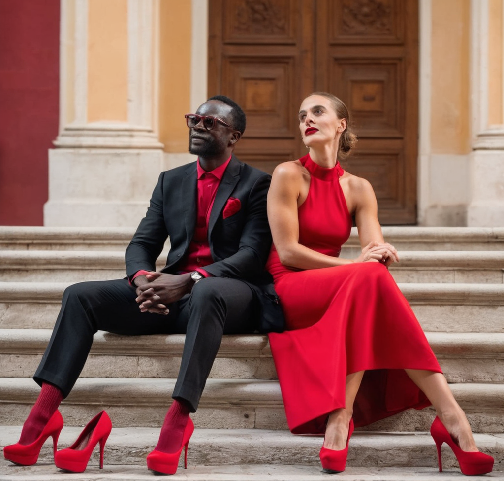 Mimose Time: uomo e donna
