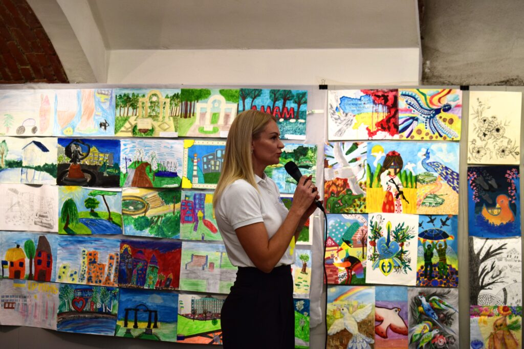 I colori per disegnare la pace: Yulia Slipich
