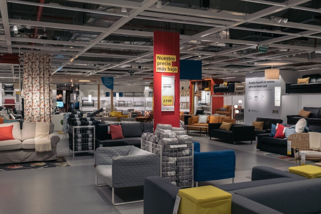 Ikea: ambiente interno
