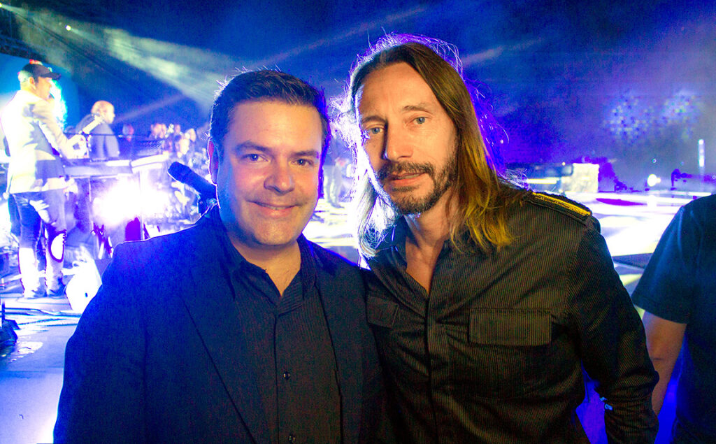 Rod Eitel: con Bob Sinclair