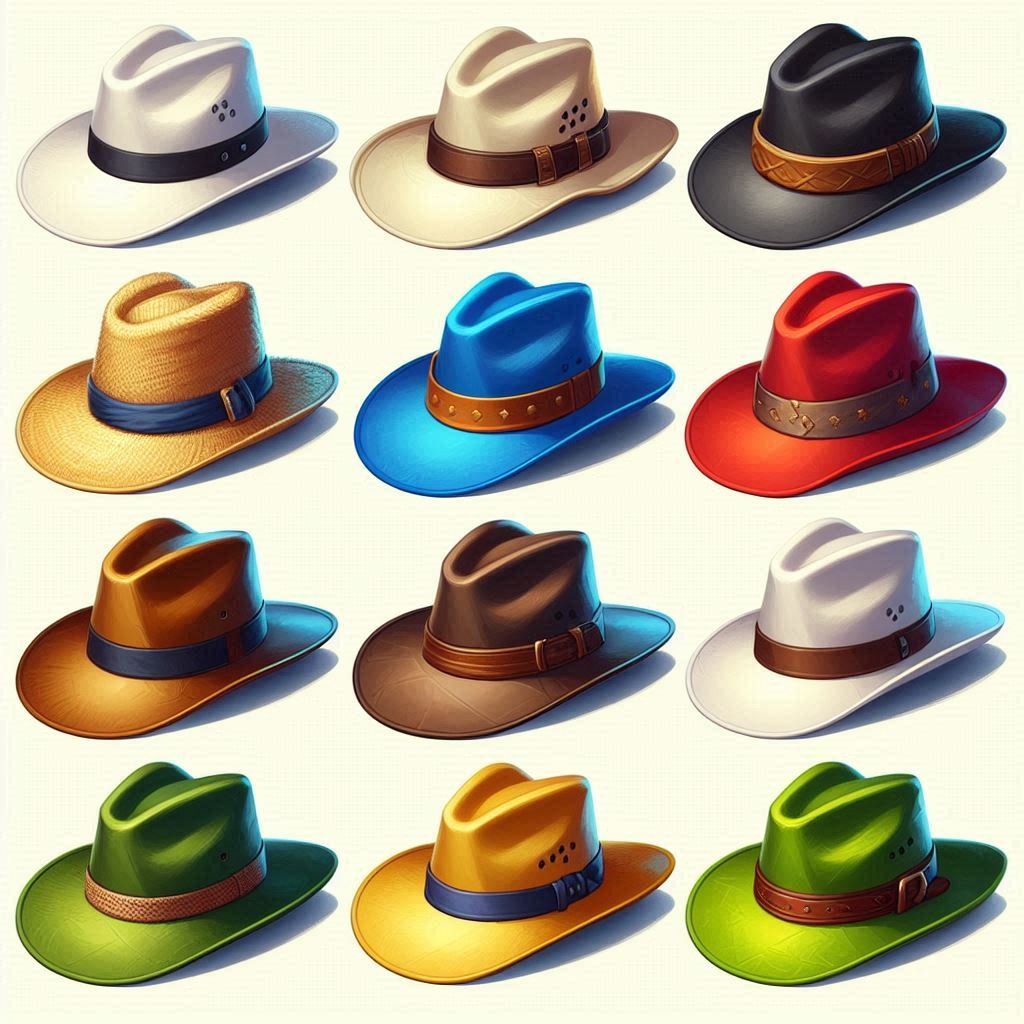 Sei cappelli: tanti cappelli