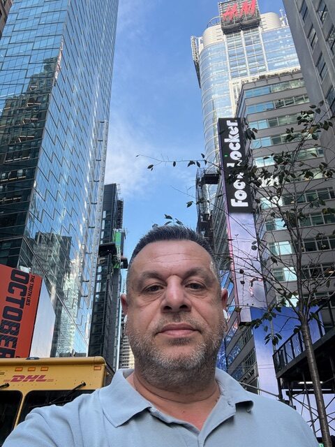 New york con Antonio Biggio