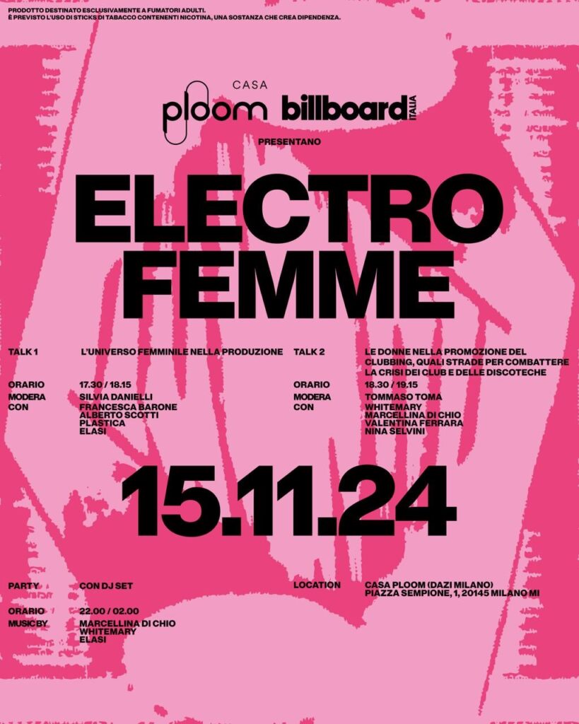 Milano Music Week: il flyer