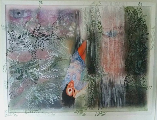 I tuoi occhi su di me: “I tuoi occhi su di me’’ (80X60 - tecnica mista media)