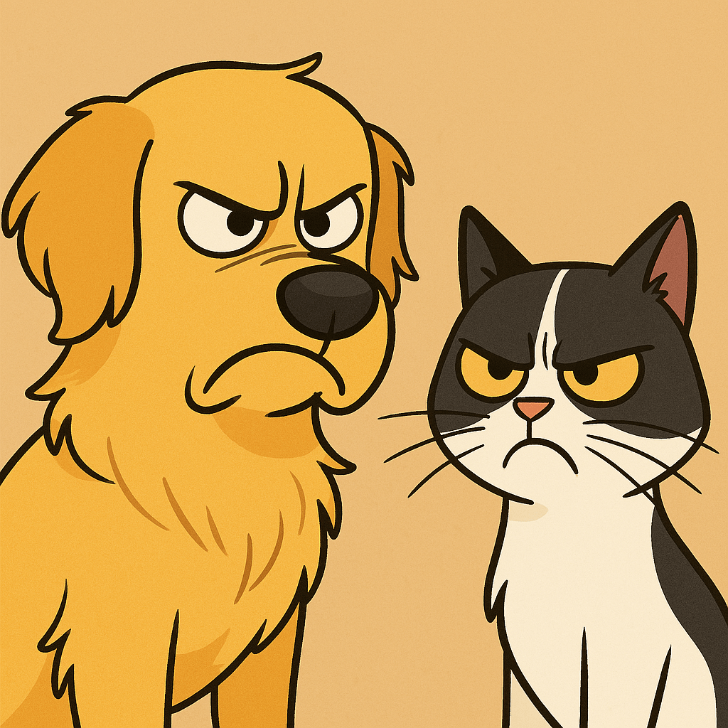 Jack e Bernie - cartoon