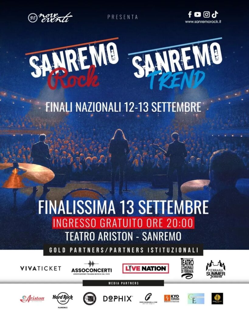 Sanremo Rock - locandina