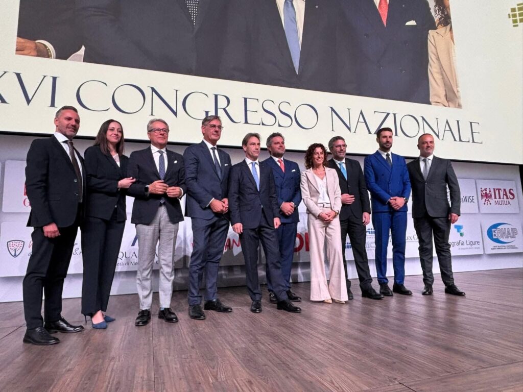 Fabrizio Segalerba presidente Fiaip - sul palco