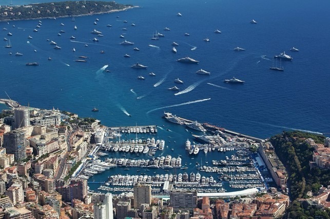 Monaco Yacht Show - monaco dall'alto
