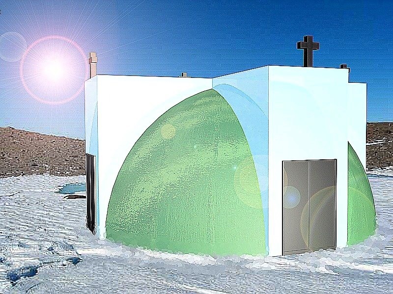 Chiesa in Antartide - chiesa
