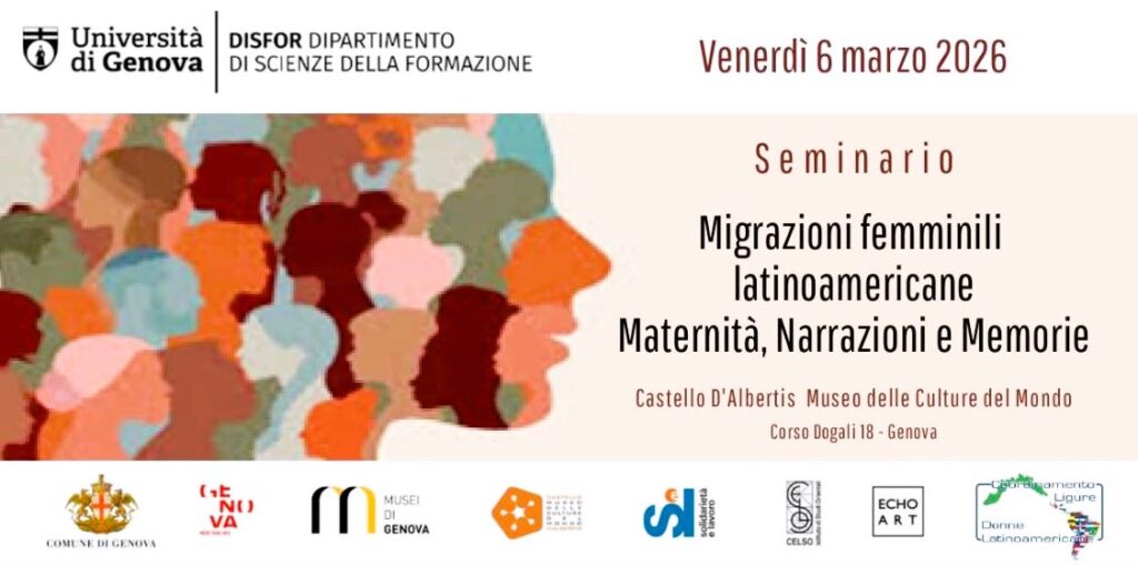 migrazioni femminili latinoamericane - locandina