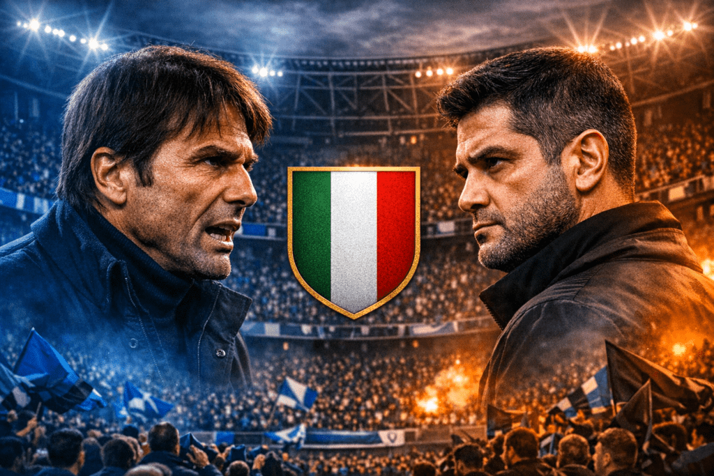 Napoli rimonta Scudetto - i due allenatyori